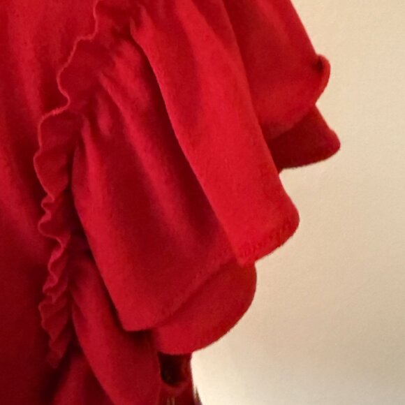 Monteau + Cece Bundle Red Polka Dot + Red Shirt  Size M - Picture 8 of 10